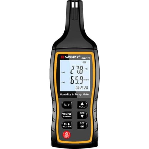Hygrometer High-precision Indoor and Outdoor Electronic Temperature Industrial Handheld Digital Humidity Meter SW-572