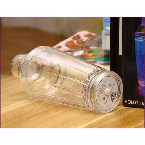 1PC 19oz Light up LED COCKTAIL SHAKER Bar Tools Barware Flashing Blinking Party SuppliesS OK 0429