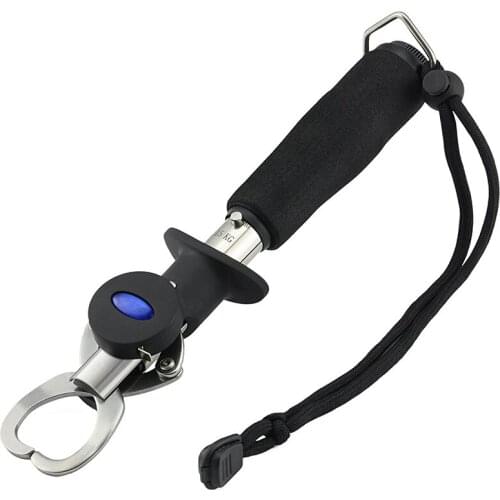 11pcs Grab Tool Fish Grip Lip Lock Fishing Tackle Gripper with Scale Ruler