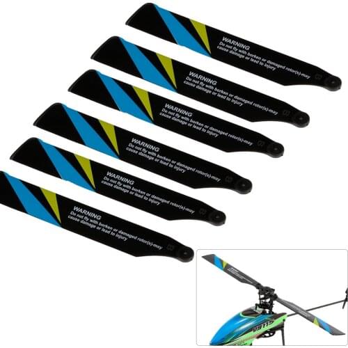3Pairs Main Propeller WLtoys V911S Propeller Blade RC Romote Control Helicopter CW CCW Blade Replacement Accessory
