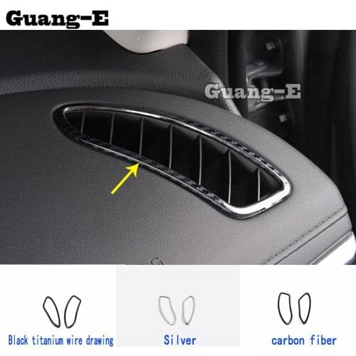 Car Cover Garnish Cover Trim Stainless Steel Inner Front Air Conditioning Outlet Vent For Hyundai Sonata 10Th DN8 2020 2021