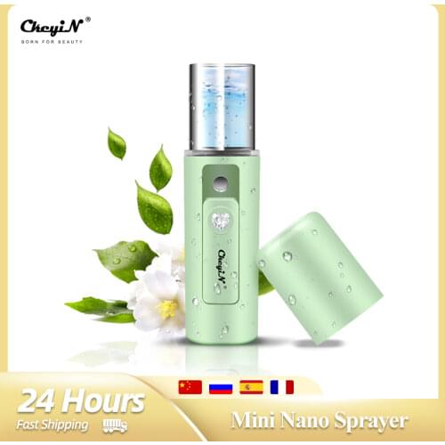 USB Portable Nano Mist Sprayer Facial Body Nebulizer Steamer Moisturizing Skin Care Mini Face Spray Beauty Instruments Device