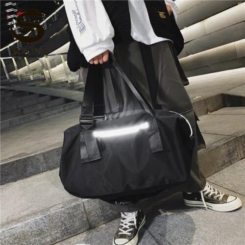 Travel Lightweight Luggage Bags Shoulder Pack Simple Fashion Rainproof Large Portable Handbag Men Women Tote Diagonal bag XA4M