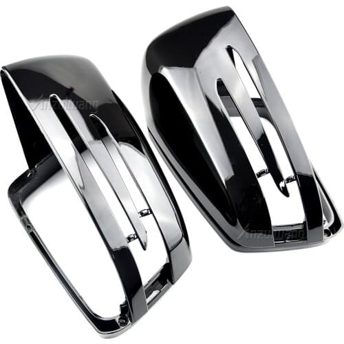 Car Rearview Mirror Shells Side Wing Mirror Cover Cap ABS plastic Style Fit For Mercedes-Benz C-Class W176 W246 W204 W212 W221