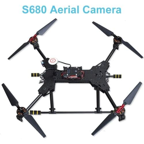 MIZEKONDA New Aerial Camera Carbon Fiber S680 Rack Arm Paddle Foldable Drone Carbon Fiber Composite Drone Portable High Quality