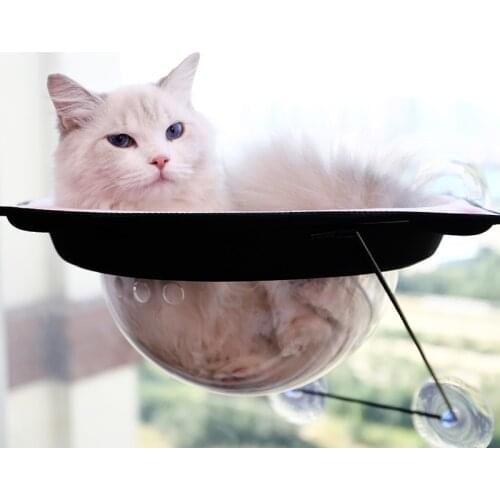 Cat Litter Suction Cup Hanging Litter for Cats Four Seasons Universal Hanging Window Space Capsule Cat Hammock
