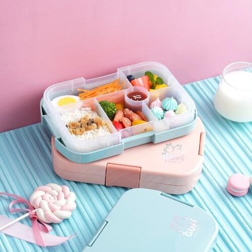 Healthy Material Lunch Box Bento Boxes Microwave Dinnerware Food Storage Box Container Lunch Box Leak Proof Kids Bento Box 920ml