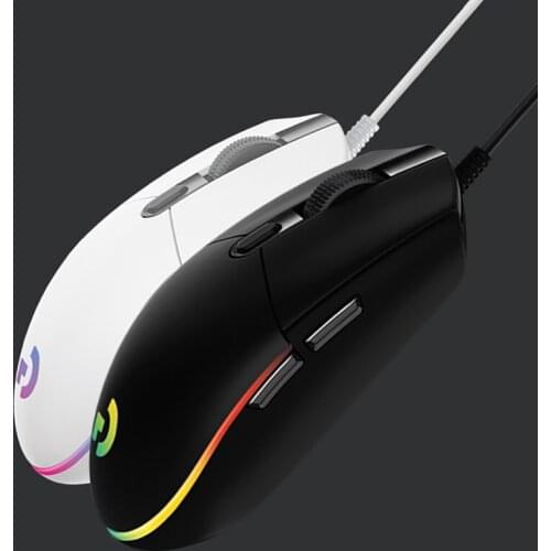 Logitech G102 LIGHTSYNC Wired Game RGB Mouse with 8000dpi Streamer light for PC /Desktop Windows 10/8/7 Gaming Mouse