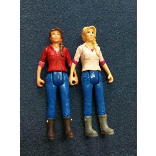 Pvc figure model toy women 2pcs/set