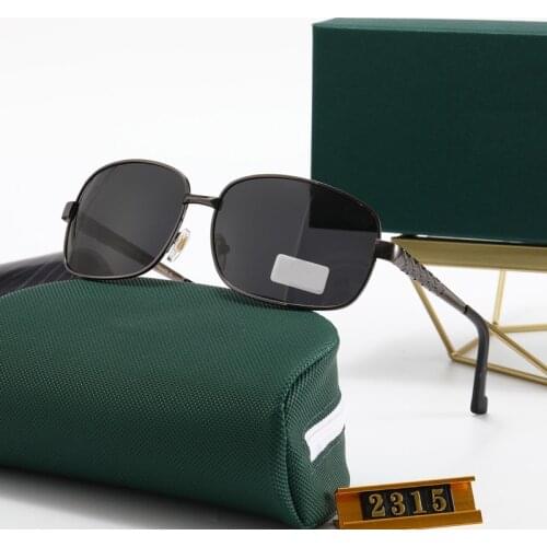 New Unisex Polarized sunglasses men 2020 rectangle sunglasses pilot driving glass clear lens moda oculos masculino UV400