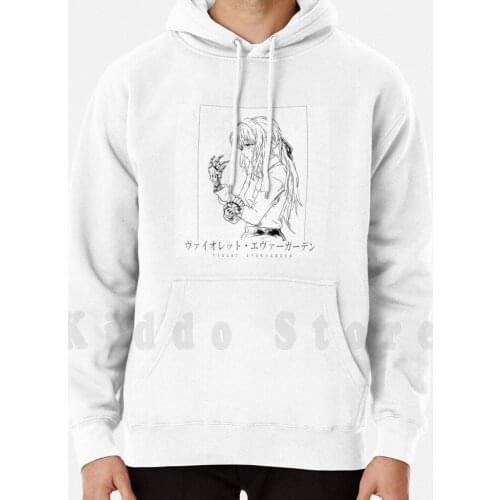 Violet Evergarden-Violet ( Mono ) hoodies long sleeve Violet Evergarden Violet Violet Evergarden Gilbert