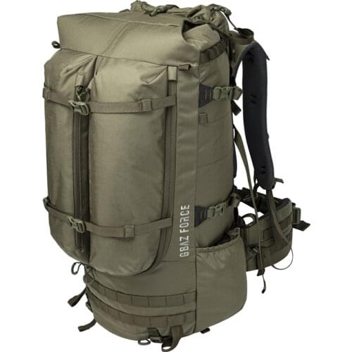 GAF 65L Hiking Backpacks Waterproof 500D Cordura Nylon Backpack For Hunting Hiking Backpack