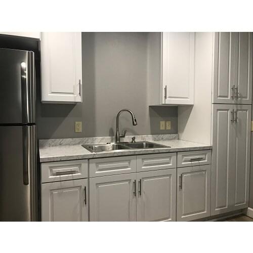 Factory Customized American Solid Birch Wood Kitchen Cabinet
