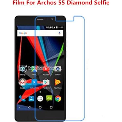 1/2/5/10 Pcs Ultra Thin Clear HD LCD Screen Protector Film With Cleaning Cloth Film For Archos 55 Diamond Selfie