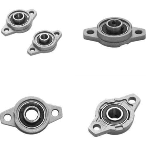 1 pcs diameter 8/10/12/15/17mm Zinc alloy printer diamond-shaped bearing seat horizontal fl000 fl001 fl002 fl003 fl08 bracket