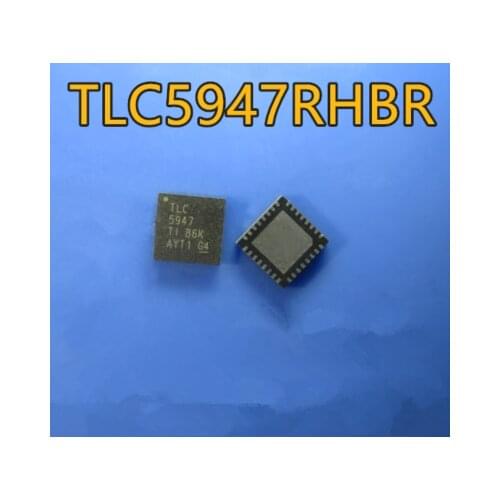 10pcs/lot TLC5947RHBR TLC5947 QFN-32 In Stock