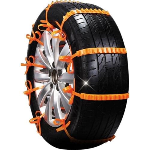 10pcs thickened nylon anti-skid tire chains for lada/HYUNDAI/TOYOTA universal