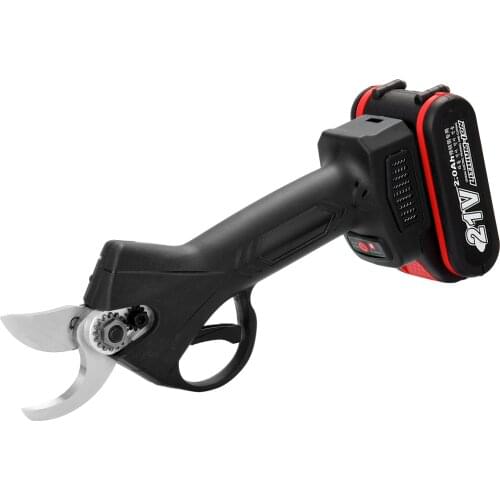 21V Cordless Electric Pruner Pruning Shear Efficient Fruit Tree Bonsai Pruning Branches Cutter Landscaping Lithium-ion Pruning