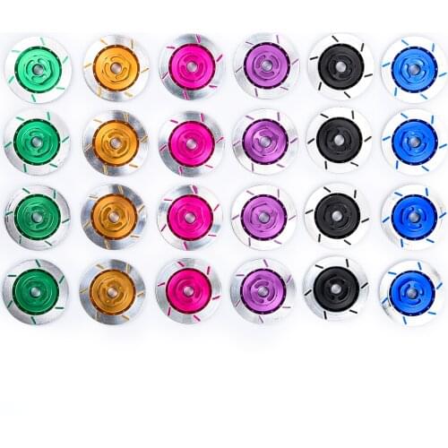 4PCS Aluminum Alloy Brake Disc Wheel Rim Box Metal Hex Adapter 12MM For RC 1/10 Car HSP Fly Fish Buggy Truck 94123 94122 D4 CS