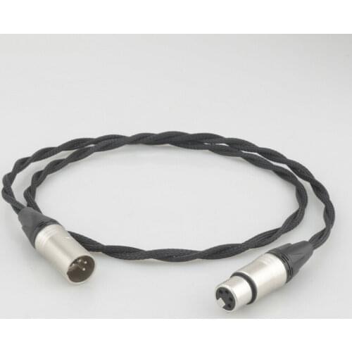4Pin XLR (Balance) Male to 4-Pin XLR (Balance) Female Headphone Extension Cable