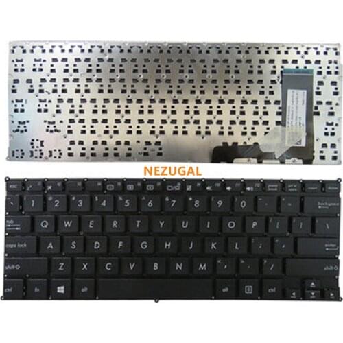 English Keyboard FOR ASUS X205 X205T X205TA E202 E202S E205 E202MA TP201SA US laptop keyboard Black and White