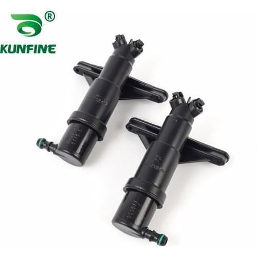 Car Headlight Washer Nozzle Car Headlamp Cleaning Jet Pump Head Light Water Sprayer OEM No. 61677038415 61677038416