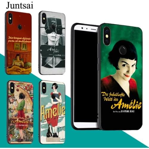 Amelie Movie Poster Case For Redmi Note 9 Pro 9S 8T 8 Pro 9A 9C For Mi 9 9T Note 10 Lite For POCO X3 Couqe
