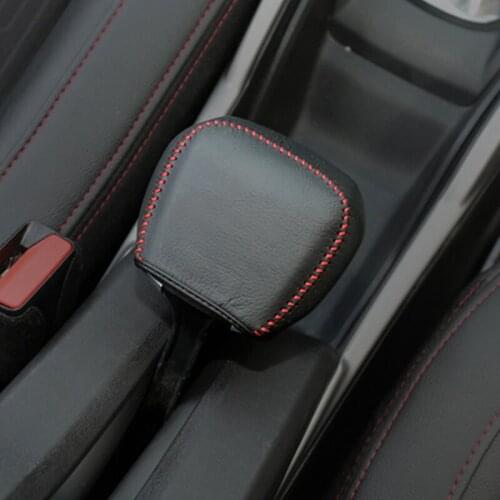 My Good Car Gear shifter handle sewing sleeve hand brake sleeve hand sewing gear cover for Citroen c3-xr
