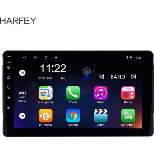 Harfey Touchscreen 8-core 9" Head Unit Android 10.0 For 2015 TOYOTA Sienna Stereo GPS Navigation Support Steering Wheel Control
