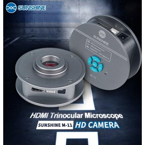 Microscope Camera 2K 4800W HDMI 1080P 60FPS USB Industrial Electronic Digital Video for Phone PCB Soldering Repair remotecontrol