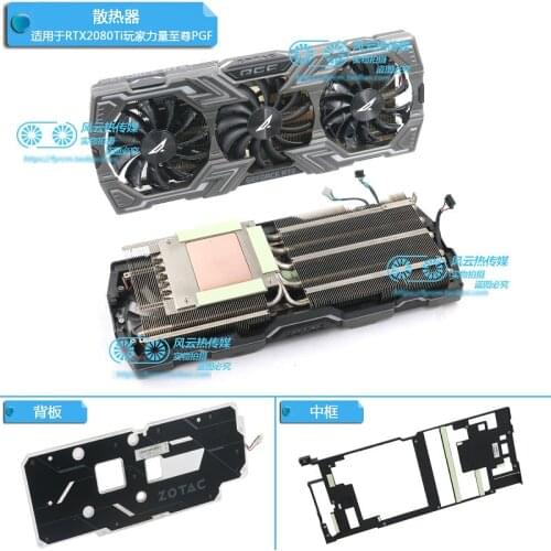 New Original for ZOTAC RTX2080Ti PGF Graphics Video Card Cooler