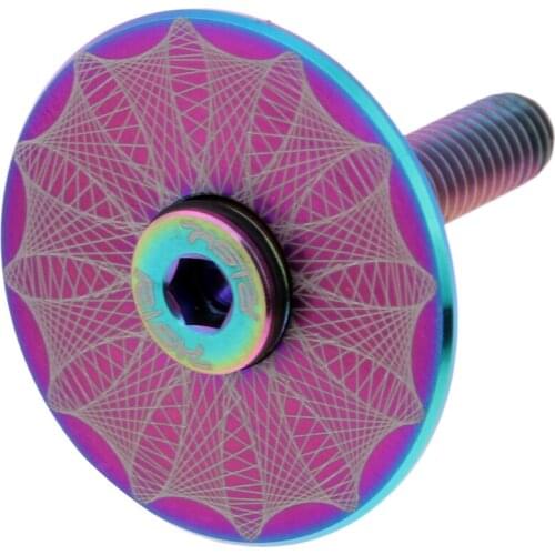 RISK Cycling Bicycle Headset Stem Top Cap Screw Kit Bike Fork Cover Decor