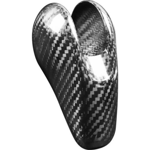 Fit For Porsche macan small Cayenne Palameira 718 911 gear shift head cover real carbon fiber gear shift head modification