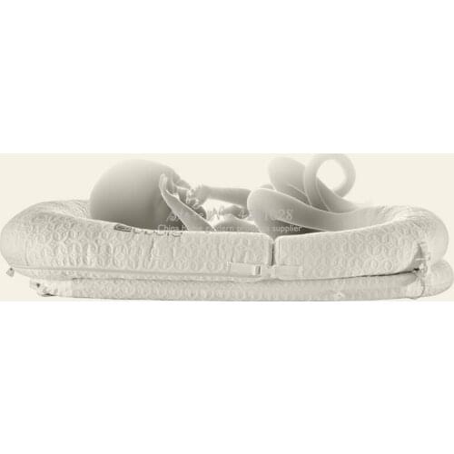 2019 for Sale Portable Multifunctional Newborn Anti-pressure Bionic Crib Breathable Cotton Baby Bed Full Body Washable Bb Bed