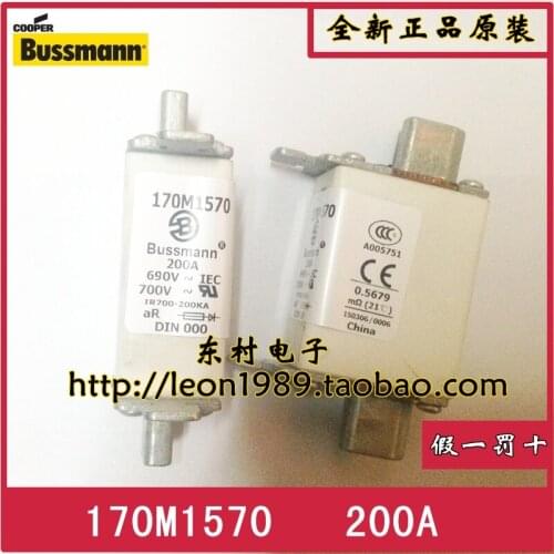 [SA]American - BUSSMANN Fuses 170M1570 170M1570D 200A 690V fuse--5PCS/LOT