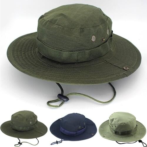 Summer Fishing Hat Man Women Wide Breathable Mesh Fishing Cap Beach Hats Sun Mens Outdoors Uv Protection Shade Adjustable Cap