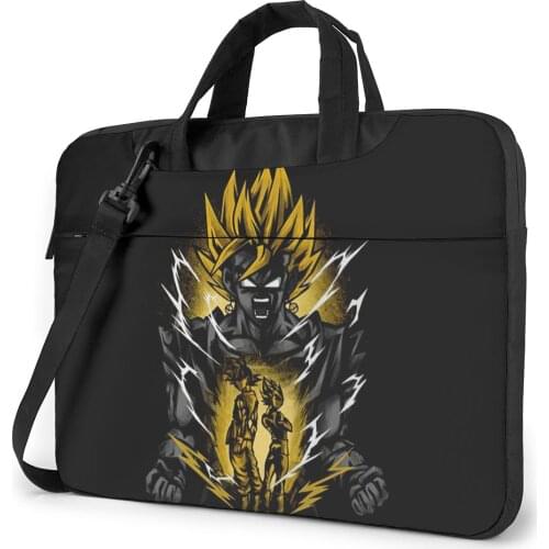 Designer Anime Laptop Messenger 13/14/15.6 inch Notebook Shoulder Bag Black Bag Computer Handbag Macbook Air Pro Briefcase