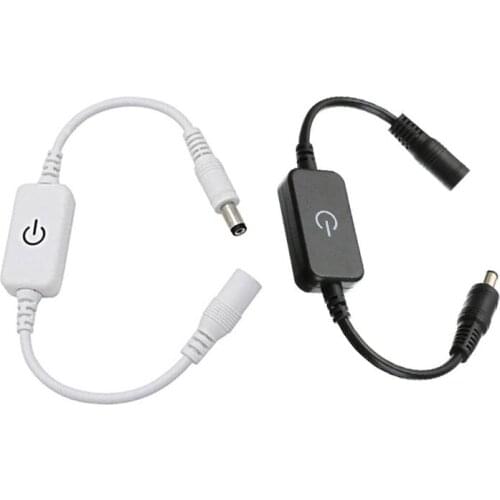 LED light Strip Touch Dimmer on/off Switch Control lighting Dimmable 12V 24V lamp Controller Adjustment 3528 5050 5630 strip s1