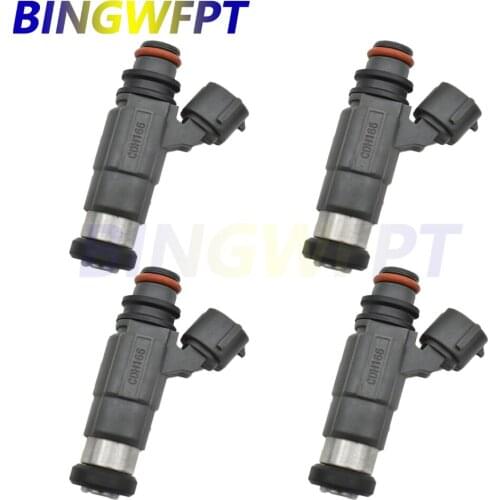 DF60 DF70 Fuel Injector 4PC for 98-09 Suzuki Outboard DF 60/70 OEM 15710-66D00 CDH166 5.0
