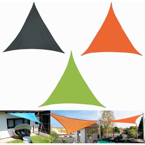 3m Outdoor Triangle Shade Sail Garden Swimming Pool Courtyard Waterproof Anti-ultraviolet Shade Net Awning