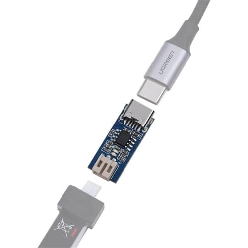 1S JST PH2.0 Type C Battery USB Charger Only Support LiHV 3.8V 4.35V 1S Lipo for FPV Drone Tinywhoop Parts