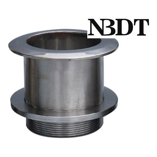 304 Stainless Steel Long Thread Wall Thru Hull Transom Scupper Marine Boat Through Hull Connector Fittings