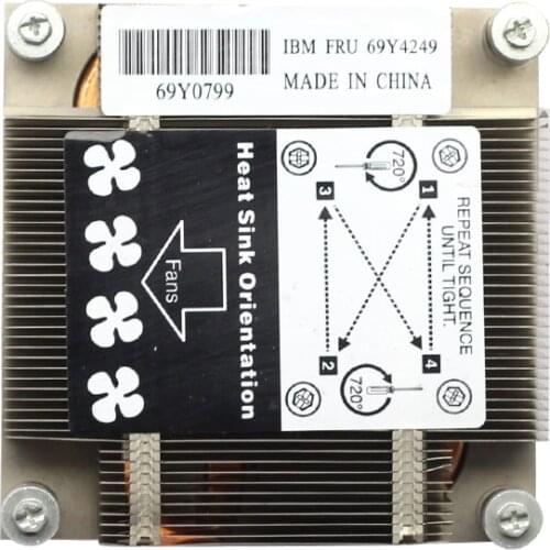69Y4249 69Y0799 FOR IBM X3620 M3 X3630 M3 DS360 M3 Heatsink CPU Cooling Heat sink