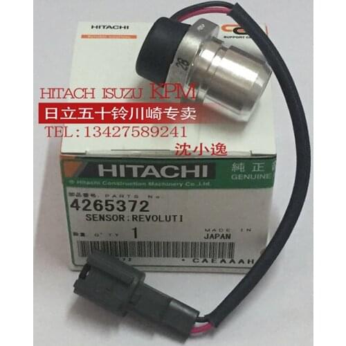 Free shipping Excavator Accessories Direct Injection Hydraulic Pump Speed Sensor for Hitachi ZX330ZX360ZX240
