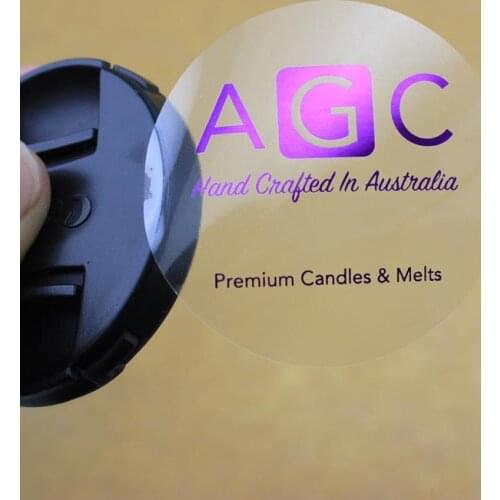 Exquisite logo printed round gold foil sticker,hot-selling gold/silver foil label sticker