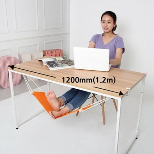 Creative Simple Foot Hammock Lazy Casual Desk Rest Foot Put Feet Foot Swing Footrest Hanging Chair Offce Furniture Swing