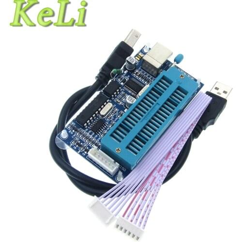 New original 5SET PIC Microcontroller USB Automatic Programming Programmer K150 + Cable