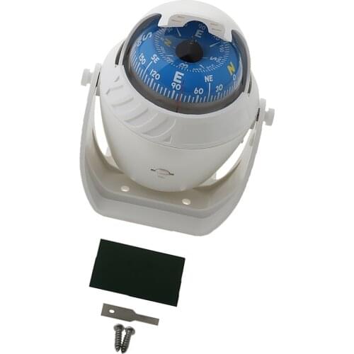 Marine Compass LED Lights Illuminated Light Up Electronic Digital Navigation