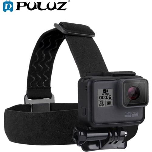 PULUZ for Go Pro Accessorie Elastic Head Strap Mount Belt & Chest Bet Kit For GoPro NEW HERO/HERO6/5/4/3+/Xiaoyi/DJI OSMO Action