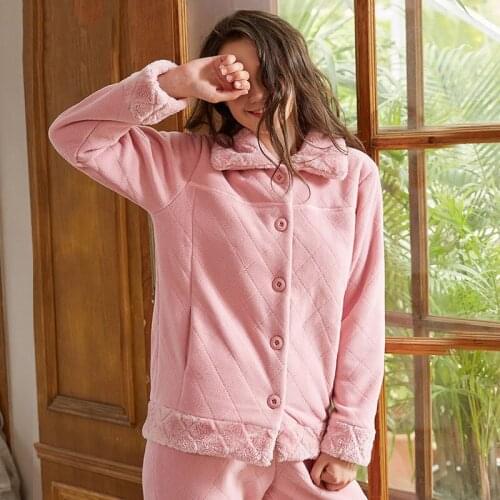 Женские фланелевые пижамы Qianxiu China At AliExpress